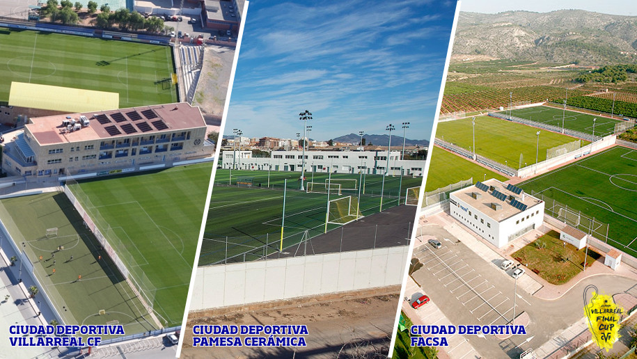 LAS SEDES DEPORTIVAS DE LA #FINALCUP17
