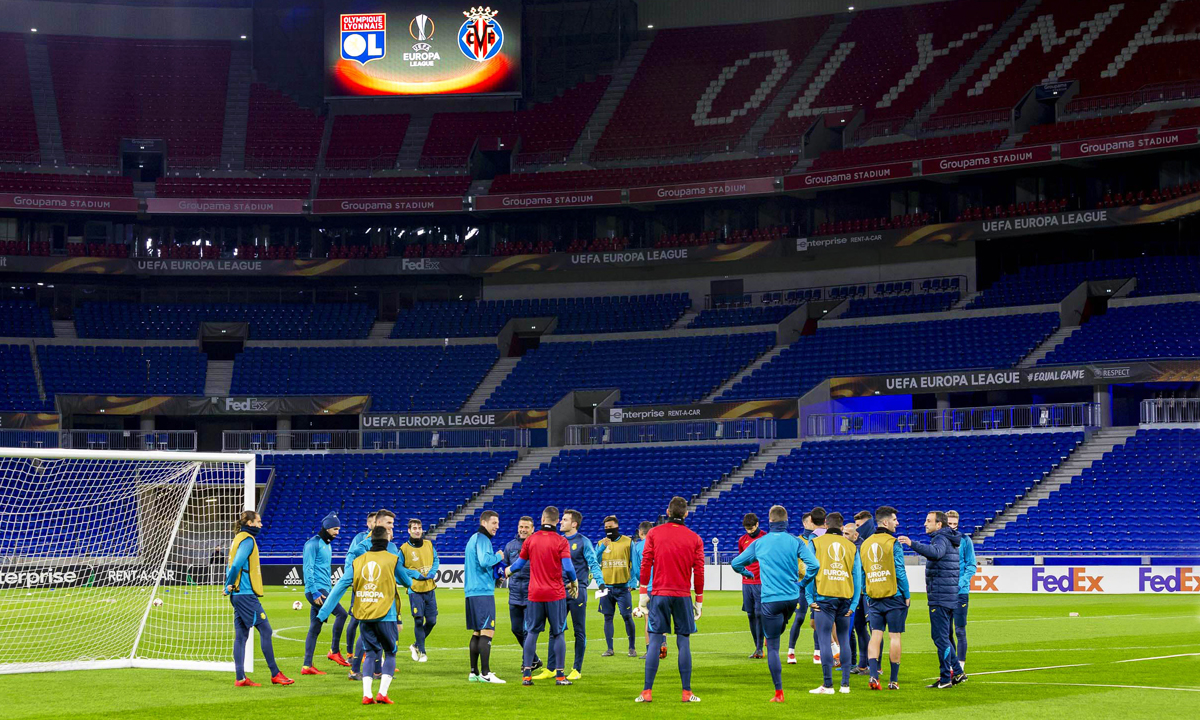 TOMA DE CONTACTO CON EL GROUPAMA STADIUM