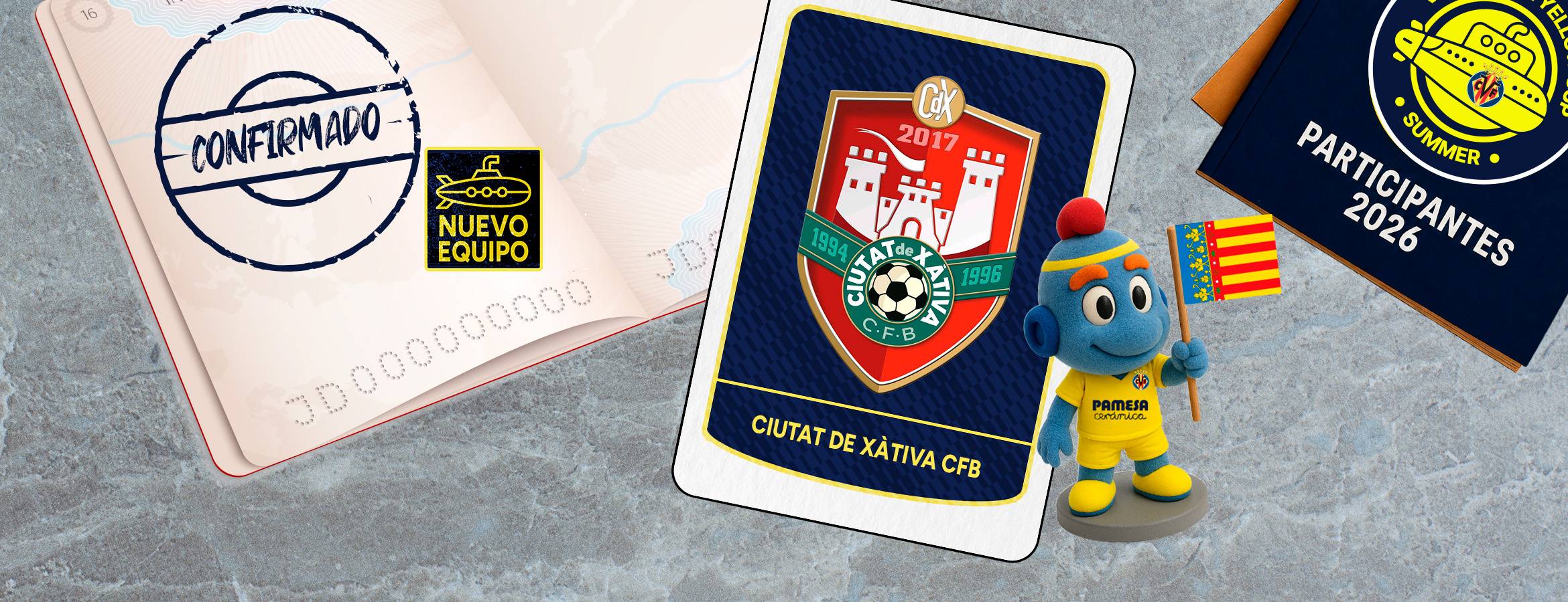 EL CIUTAT DE XÀTIVA CFB DEBUTARÁ EN LA VILLARREAL YELLOW CUP SUMMER LLEVANDO EL LEGADO DE DOS GRANDES ESCUELAS