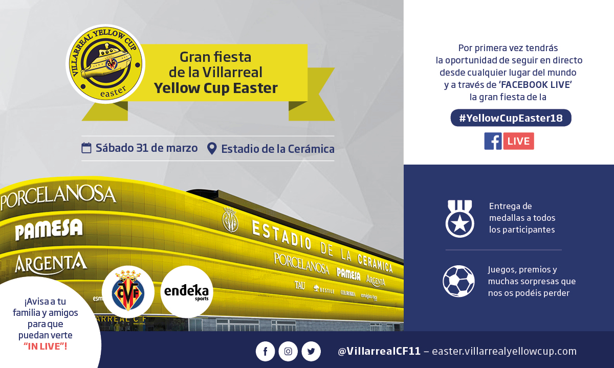GRAN FIESTA DE LA #YELLOWCUPEASTER18