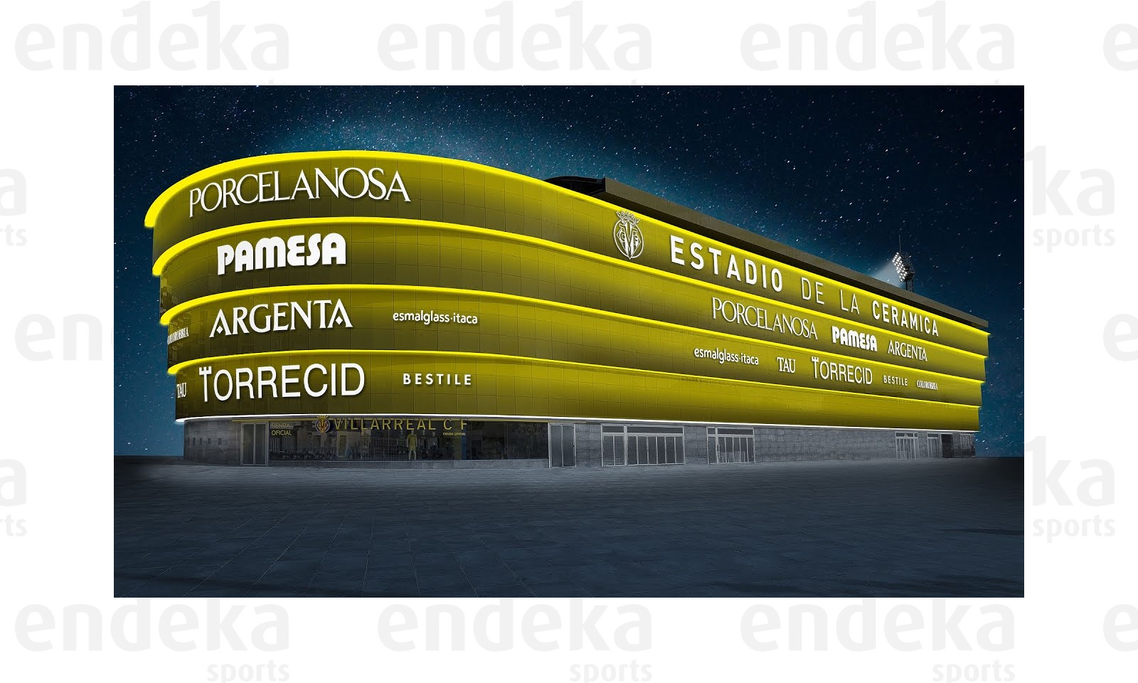 EL VILLARREAL PRESENTA EL ESTADIO DE LA CERÁMICA