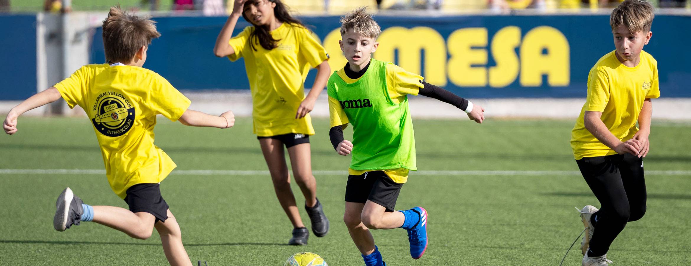 ¡ÉXITO ROTUNDO EN EL REGRESO DE LA VILLARREAL YELLOW CUP INTERESCOLAR!