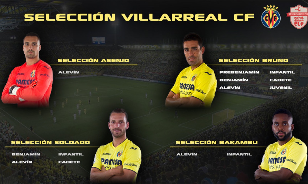 LA SELECCIÓN DE LOS CAMPUS DEL VILLARREAL CF, EN EL COSTA GIRONA 2017