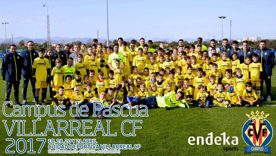 ¡APÚNTATE AL CAMPUS DE PASCUA DEL VILLARREAL CF!