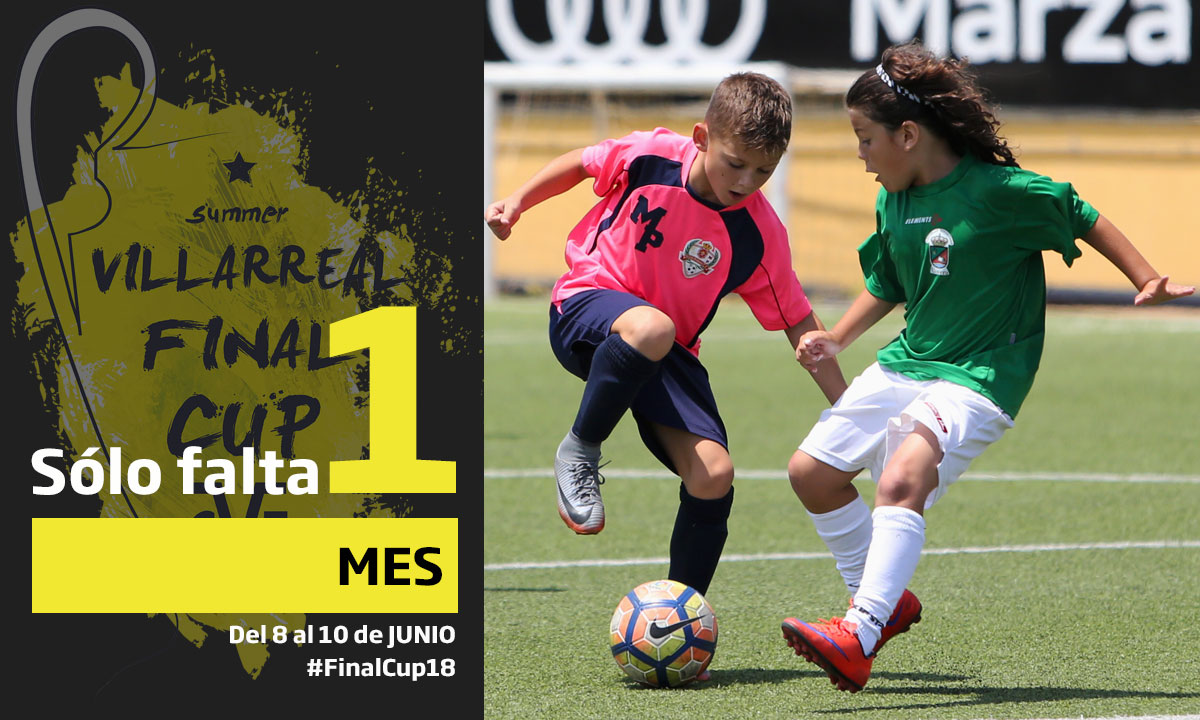 ¡FALTA SÓLO UN MES PARA LA #FinalCup18!