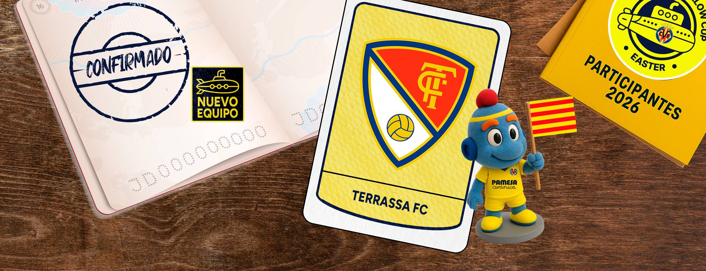 UN HISTÓRICO DEL FUTBOL CATALÁN ENTRA EN ESCENA EN LA YELLOW CUP EASTER