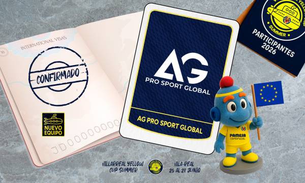 AG SPORTS GLOBAL CONVIERTE LA YELLOW CUP SUMMER EN UNA PUERTA AL FÚTBOL INTERNACIONAL