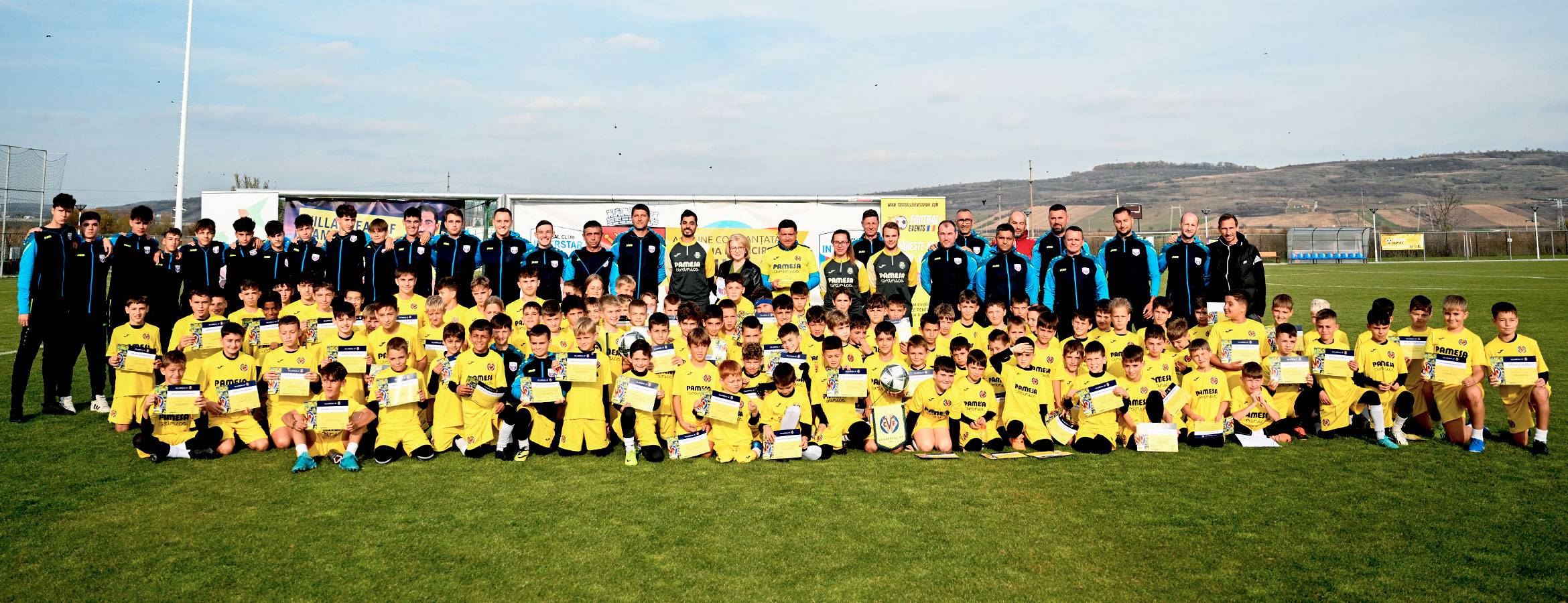 A RESOUNDING SUCCESS AT THE VILLARREAL CF CAMP IN SIBIU