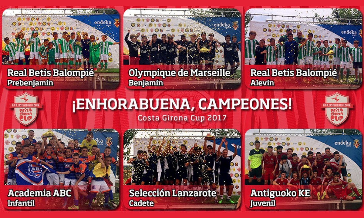 EL COSTA GIRONA CUP 2017, UN TORNEO DE ÉXITO