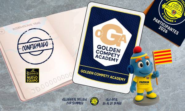 GOLDEN COMPETY ACADEMY SE ESTRENA EN LA VILLARREAL YELLOW CUP SUMMER