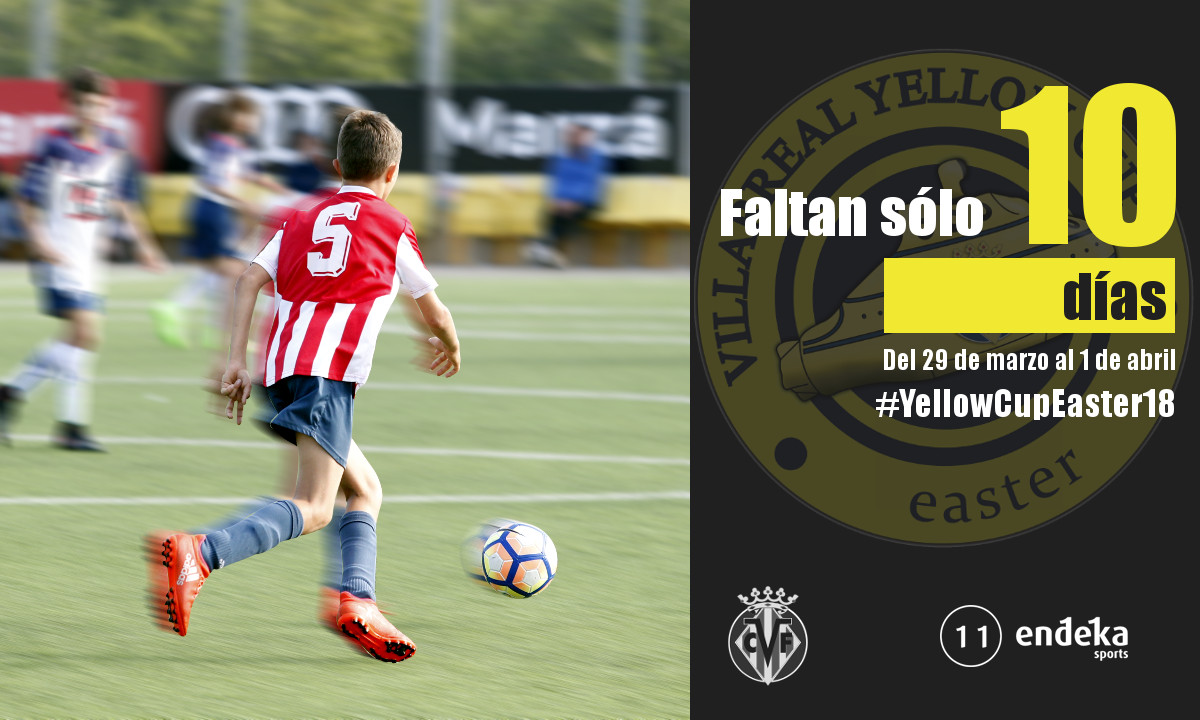 CUENTA ATRÁS: A SÓLO 10 DÍAS PARA LA YELLOW CUP
