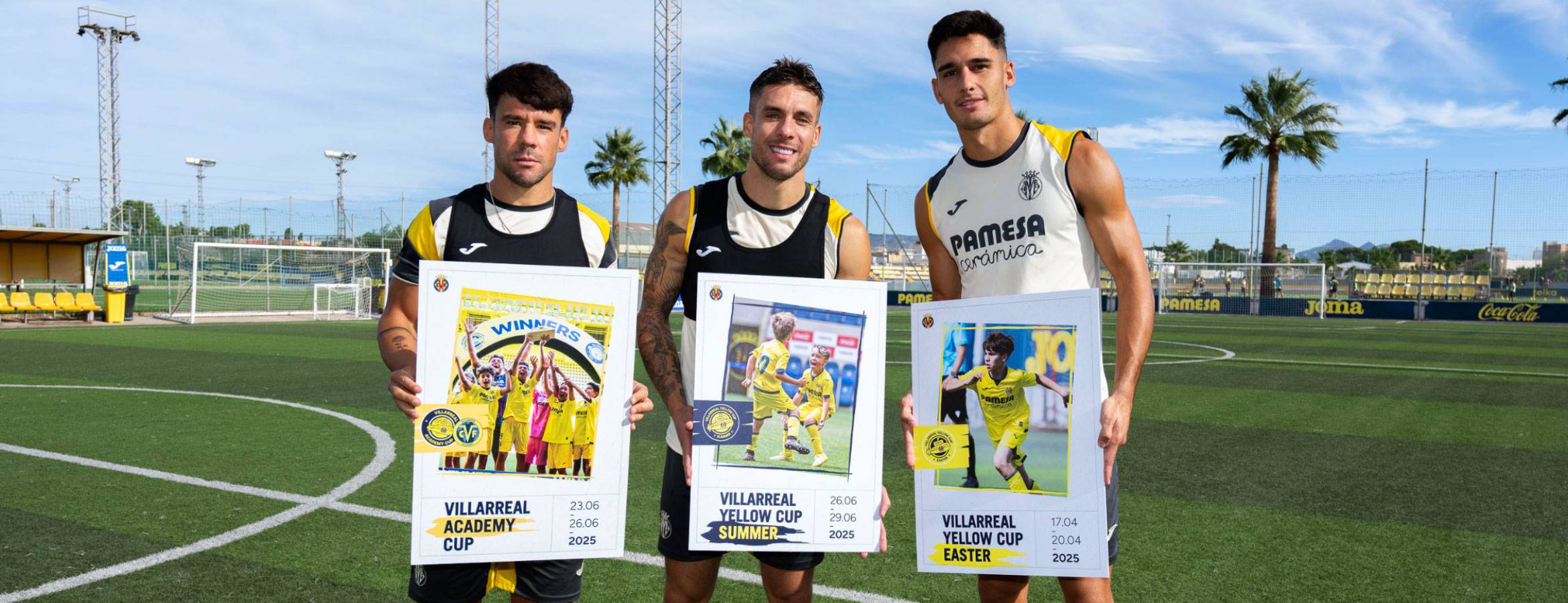 VILLARREAL PRESENT THE OFFICIAL 2024/25 CAMPS AND TOURNAMENTS