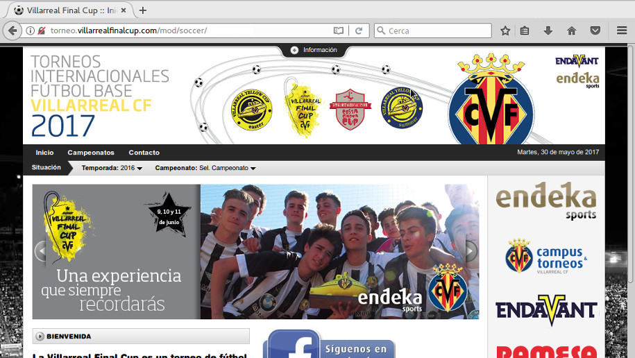 YA DISPONIBLES EL CALENDARIO Y LOS HORARIOS DE LA #FINALCUP17