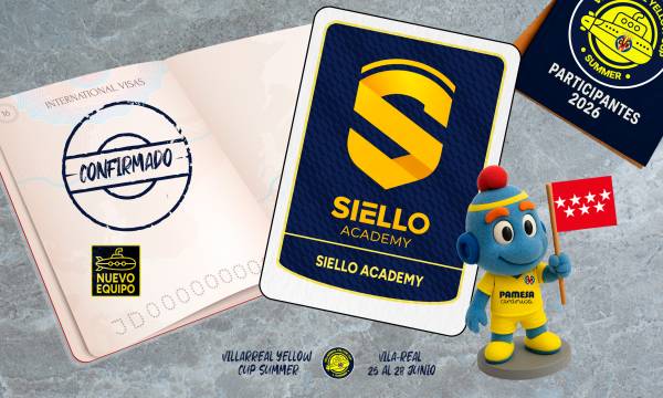 SIELLO ACADEMY ARRIVES AT THE YELLOW CUP SUMMER WITH ITS SIGHTS SET ON EUROPEAN FOOTBALL