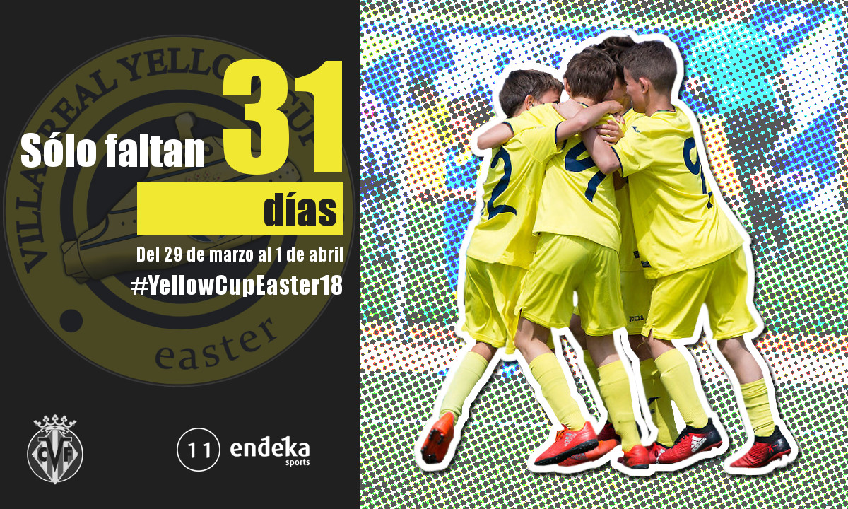 ¡FALTA SÓLO UN MES PARA LA YELLOW CUP EASTER 2018!