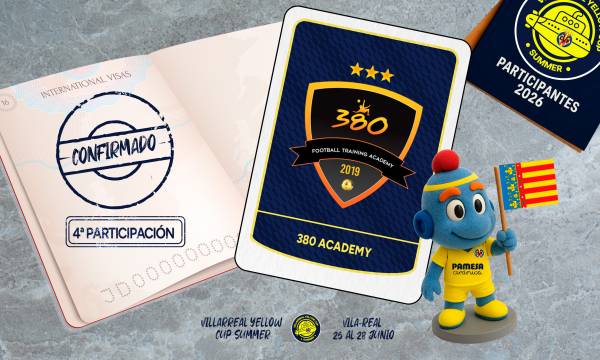 380 ACADEMY REGRESA A LA VILLARREAL YELLOW CUP SUMMER CON EL SELLO DE UN EQUIPO GANADOR