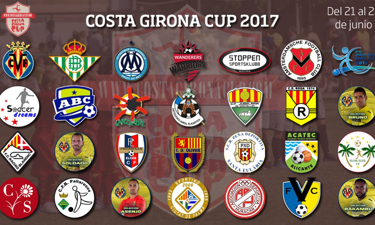 ¡FALTA SÓLO UNA SEMANA PARA EL COSTA GIRONA CUP 2017!