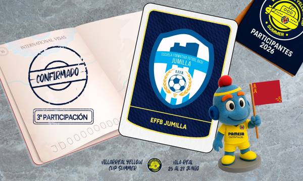 LA EFF JUMILLA VOLVERÁ A REPRESENTAR EL ADN FUTBOLÍSTICO DE UNA CIUDAD CON HISTORIA EN LA VILLARREAL YELLOW CUP SUMMER